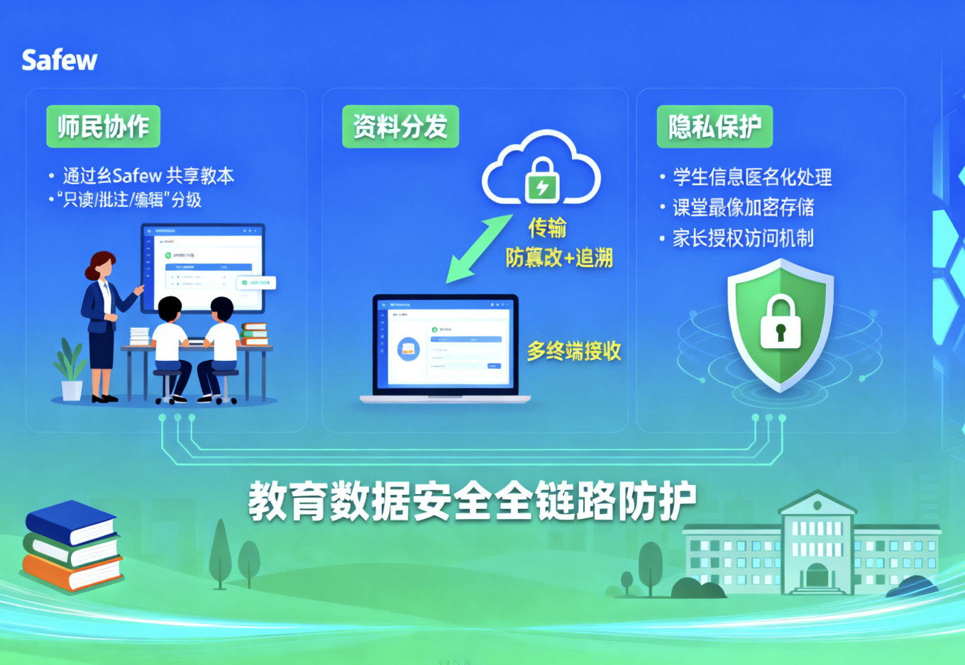 SafeW在教育机构中的应用