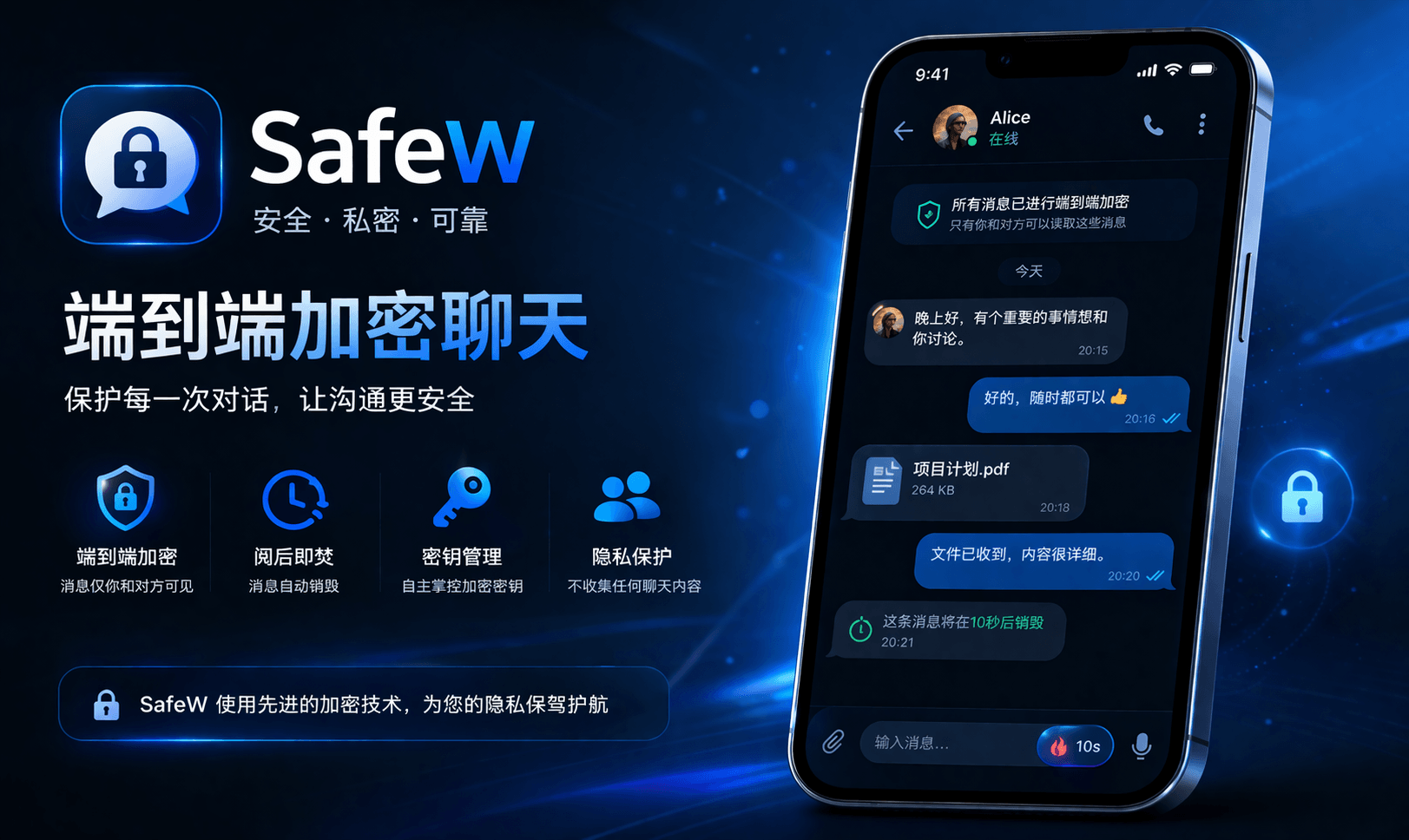 SafeW处理高敏感度商务合同
