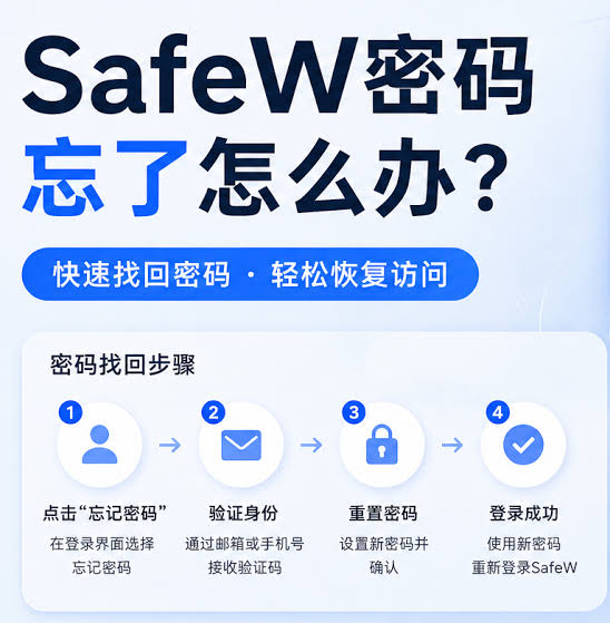 SafeW 找回密码